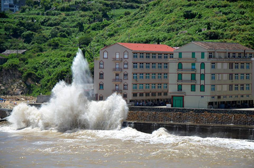 9 tỉnh, thành bao gồm Phúc Kiến, Quảng Đông, Thượng Hải, Chiết Giang sẽ có mưa lớn và gió mạnh trong vài ngày tới. (Nguồn: CCTVNews)