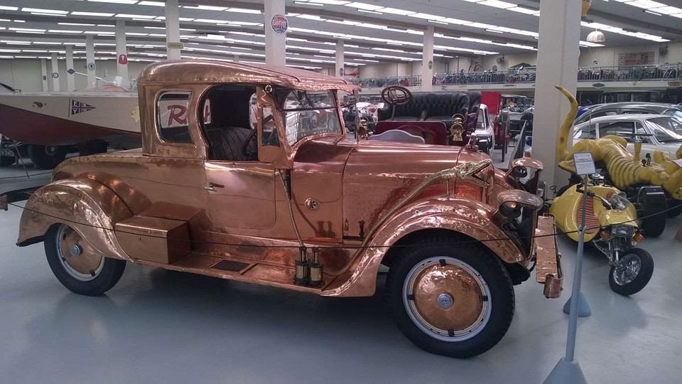 Bảo tàng ôtô Southward, Otaihanga, New Zealand mở cửa từ năm 1979. (Nguồn: Flickr)