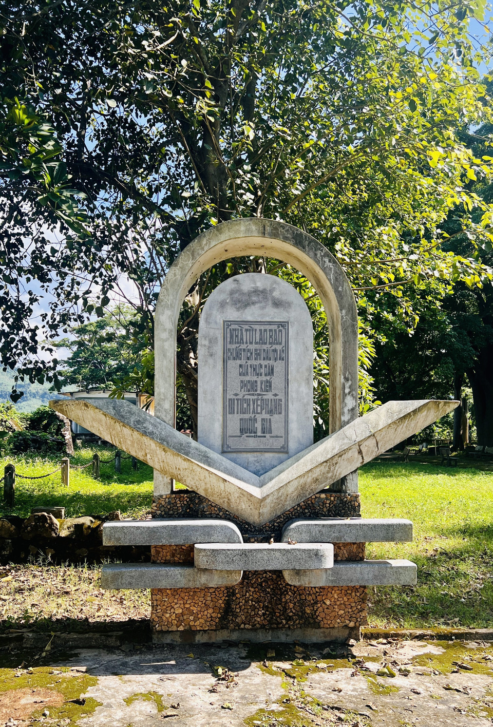 Năm 1991, Nhà tù Lao Bảo được công nhận là di tích lịch sử Quốc gia. (Ảnh: Nguyên Linh/TTXVN)