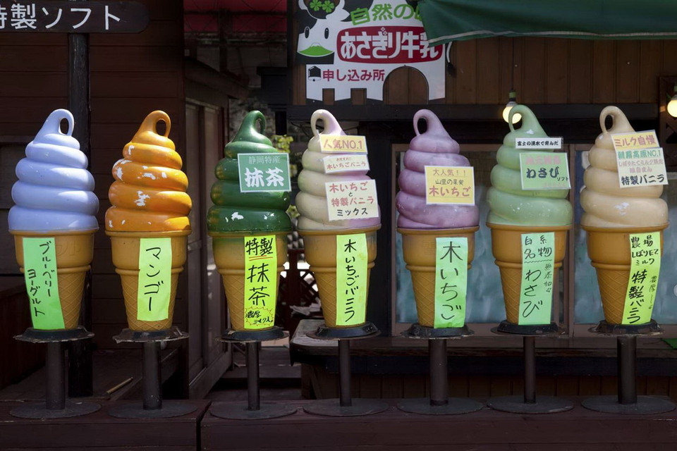 Kem Wasabi ở Nhật Bản. (Nguồn: Getty Images)