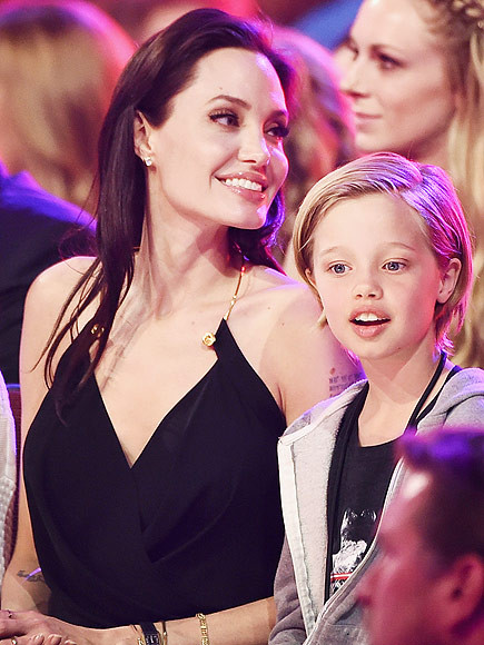 Angelina &amp; Shiloh.