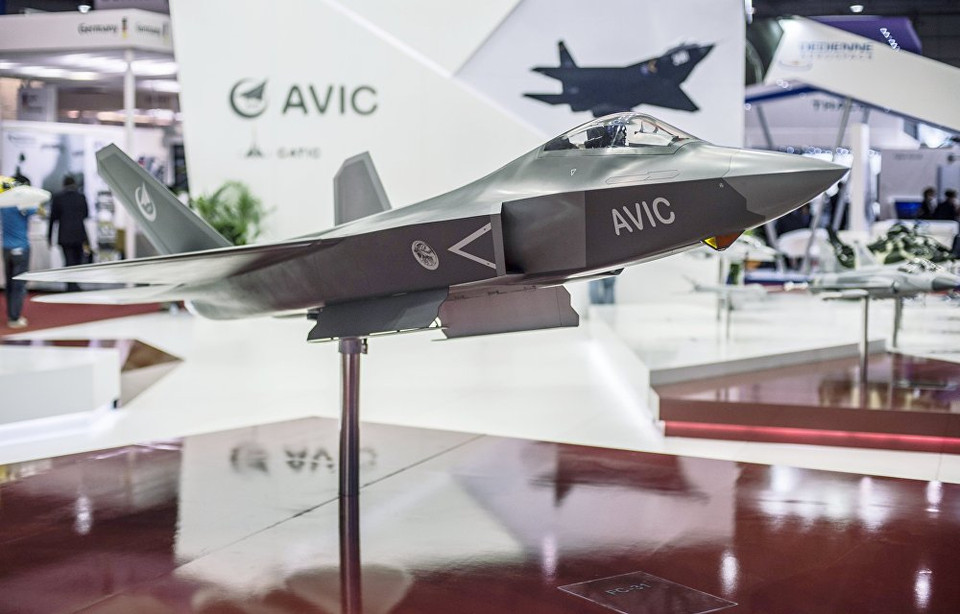 Mẫu máy bay chiến đấu đa nhiệm J-31 Shenyand thế hệ thứ 5 của Trung Quốc. (Nguồn: Sputniknews)