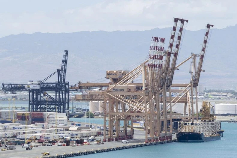 USGS ra lệnh tạm đóng cửa tất cả các cảng trên quần đảo Hawaii. (Nguồn: Bizjournals)