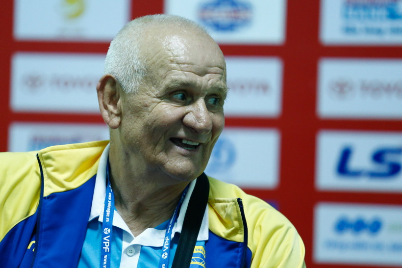 Huấn luyện viên Ljupko Petrovic trở lại dẫn dắt Thanh Hóa ở V-League 2021. (Ảnh: Minh Chiến/Vietnam+) 