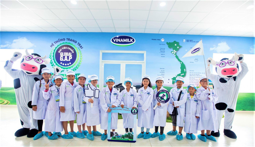 Vinamilk luôn cam kết mang lại nguồn dinh dưỡng chất lượng hàng đầu cho cộng đồng, đặc biệt là các em nhỏ, nguồn nhân lực tương lai của đất nước. (Ảnh: CTV)