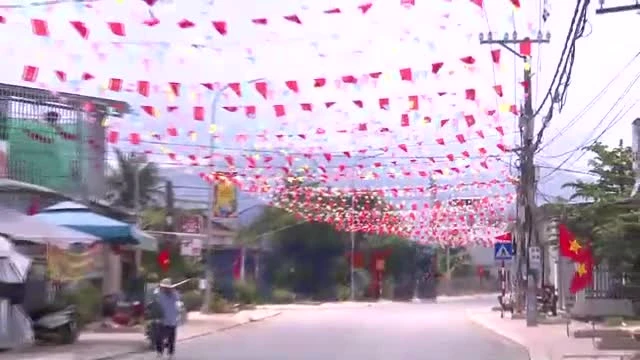 Xã Diên Điền, Khánh Hòa rực rỡ cờ hoa chuẩn bị cho ngày hội lớn