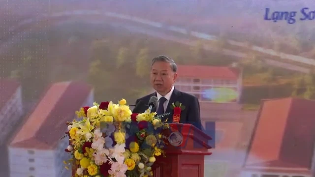Khởi công đồng loạt 121 trường nội trú biên giới, Tổng Bí thư nhấn mạnh nhiệm vụ chính trị