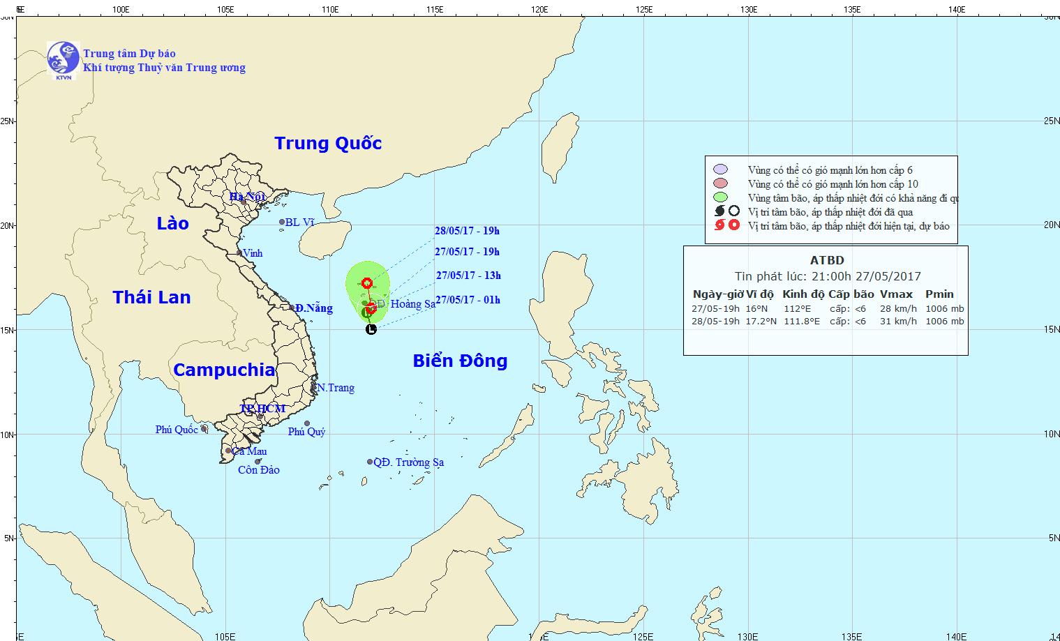 Chủ động đối phó với áp thấp mạnh hình thành trên Biển Đông ảnh 1