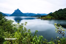 Khu Bảo tồn Thiên nhiên Nà Hang-Lâm Bình. (Ảnh: PV/Vietnam+)