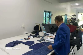 Làng nghề may Phú Xuyên. (Nguồn: Vietnam+)
