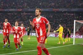 Harry Kane đưa Bayern Munich vào vòng 1/8 Champions League. (Nguồn: Getty Images)
