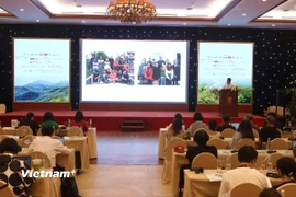 Hội thảo Phát hiện và bồi dưỡng tài năng điện ảnh. (Ảnh: Trần Lê Lâm/Vietnam+)