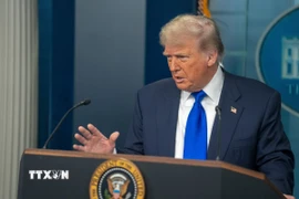 Tổng thống Mỹ Donald Trump. (Ảnh: THX/TTXVN)