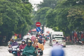 Tái diễn điệp khúc "cứ mưa là ngập"