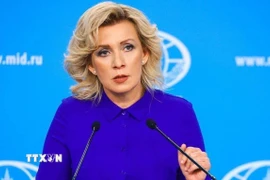 Người phát ngôn Bộ Ngoại giao Nga Maria Zakharova. (Ảnh: TASS/TTXVN)