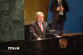 Tổng Thư ký Liên hợp quốc Antonio Guterres. (Ảnh: THX/TTXVN)