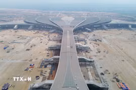 Nhà ga hành khách sân bay Long Thành. (Ảnh: Công Phong/TTXVN)