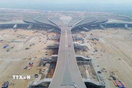 Nhà ga hành khách sân bay Long Thành. (Ảnh: Công Phong/TTXVN)