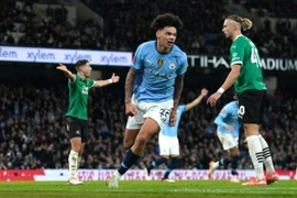 Nico O'Reilly tỏa sáng giúp Manchester City giành chiến thắng. (Nguồn: PA)