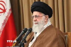 Lãnh tụ tối cao Iran Ali Khamenei. (Ảnh: IRNA/TTXVN)