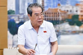Chủ nhiệm Ủy ban Dân nguyện và Giám sát của Ủy ban Thường vụ Quốc hội Dương Thanh Bình. (Ảnh: Doãn Tấn/TTXVN)