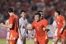 Đội tuyển Việt Nam đã sẵn sàng bước vào ASEAN Cup 2026. (Ảnh: Minh Quyết/TTXVN)
