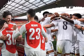 Arsenal sẽ đối đầu Real Madrid ở tứ kết Champions League 2024-25.