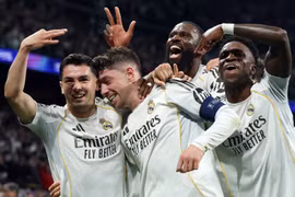 Real Madrid thắng đậm Man City nhờ sự tỏa sáng của Federico Valverde. (Nguồn: Getty Images)