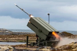 Hệ thống tên lửa đất đối không NASAMS. (Nguồn: The Drive)