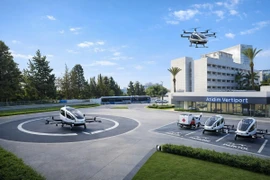 Israel xây dựng bãi đáp đầu tiên cho phương tiện bay. (Nguồn: ynetnews)