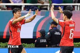 Hàn Quốc hướng đến tấm vé knock-out World Cup 2026. (Ảnh: THX/TTXVN)