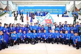 Đại biểu dự phiên khai mạc trọng thể Đại hội đại biểu toàn quốc Đoàn Thanh niên Cộng sản Hồ Chí Minh lần thứ XIII, nhiệm kỳ 2026-2031. (Ảnh: Minh Đức/TTXVN)