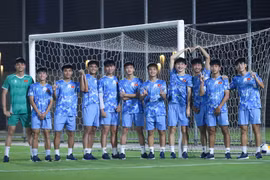 U17 Việt Nam hướng đến trận đấu quan trọng với U17 UAE. (Nguồn: VFF)