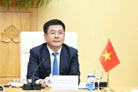 Bộ trưởng Bộ Công Thương Nguyễn Hồng Diên. (Ảnh: Trần Việt/TTXVN)