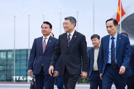Thủ tướng Lê Minh Hưng rời Hà Nội sang tham dự Hội nghị Cấp cao Kỷ niệm 35 năm quan hệ ASEAN-Nga tại Kazan. (Ảnh: Dương Giang/TTXVN)