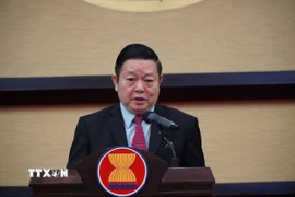 Tổng Thư ký ASEAN Kao Kim Hourn. (Ảnh: Đào Trang/TTXVN)