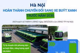 Hà Nội hoàn thành chuyển đổi sang xe buýt xanh trước năm 2030