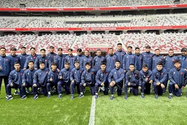 U23 Việt Nam sẵn sàng cho giải đấu tại Trung Quốc. (Nguồn: VFF)