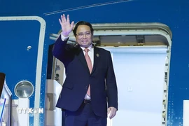 Thủ tướng Phạm Minh Chính kết thúc chuyến tham dự Hội nghị Thượng đỉnh Tổ chức Hợp tác Thượng Hải (SCO) 2025. (Ảnh: Dương Giang/TTXVN)