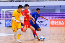 Việt Nam khiến Thái Lan chia điểm sau khi bị dẫn trước 3 bàn. (Nguồn: VFF)