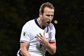 Kane thiết lập nên kỷ lục mới trong màu áo Đội tuyển Anh. (Nguồn: Getty Images)