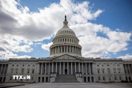 Tòa nhà Quốc hội Mỹ ở Washington, D.C. (Ảnh: THX/TTXVN)