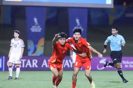 U17 Việt Nam thẳng tiến tứ kết U17 châu Á 2026. (Nguồn: VFF)