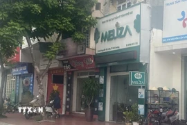 Thẩm mỹ trị liệu, Trung tâm đào tạo thẩm mỹ công nghệ cao MELIZA ở 484, Nguyễn Văn Linh, phường Lê Thanh Nghị, thành phố Hải Phòng. (Ảnh: Mạnh Tú/TTXVN)