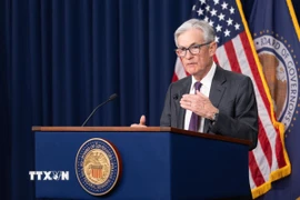 Chủ tịch Fed Jerome Powell. (Ảnh: THX/TTXVN)