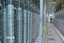 Bên trong một cơ sở hạt nhân của Iran. (Ảnh: IRNA/TTXVN)