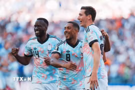 Bỉ liệu có phá dớp trước Tây Ban Nha để vào bán kết World Cup 2026. (Ảnh: THX/TTXVN)