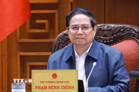 Thủ tướng Chính phủ Phạm Minh Chính làm Trưởng Ban Chỉ đạo. (Ảnh: Dương Giang/TTXVN)
