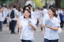 Thí sinh dự thi Tốt nghiệp Trung học phổ thông năm 2024. (Ảnh: Minh Quyết/TTXVN)