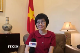 Đại sứ Tôn Thị Ngọc Hương. (Ảnh: Minh Thái/TTXVN)